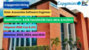 Capgemini Off Campus Drive 2025 - Great Opportunity for Freshers in IT Sector-prakashcareers.com