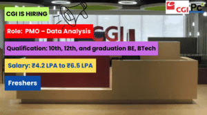CGI Off-Campus Drive 2025 - Great Opportunity for Freshers!-prakashcareers.com