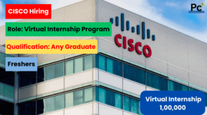 CISCO Virtual Internship 2025 - Great Opportunity for Students & Freshers -prakashcareers.com