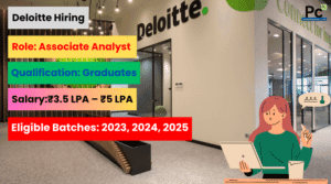 Deloitte Associate Analyst Jobs 2025 - Great Opportunity for Freshers-prakashcareers.com