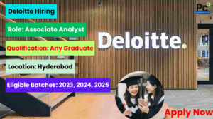 Deloitte Hiring 2025 - Great Opportunity for Freshers to Build a Powerful Career-prakashcareers.com