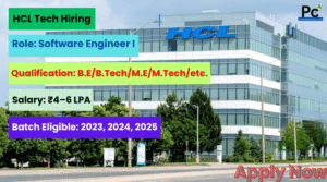  HCL Off Campus Drive 2025 -  Great Opportunity for Freshers to Kickstart Their IT Career-prakashcareers.com