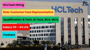 HCLTech Walk-In Drive for Freshers 2025 - Great Opportunity for Freshers to Start Their Career-prakashcareers.com