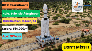 ISRO Scientist Recruitment 2025 - Great Opportunity to Work with India’s Space Agency-prakashcareers.com