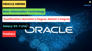 
Oracle System Analyst Jobs 2025 -  Great Career Opportunity for IT Professionals-prakashcareers.com