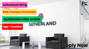 Sutherland Campus Associate Jobs 2025 - Great Opportunity for Freshers-prakashcareers.com