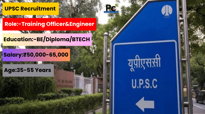 UPSC Latest Vacancy 2025 – Multiple Posts Including Mining Engineer & Training Officer Best Opportunity-prakashcareers.com
