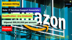 Amazon IT Services Jobs 2025 - Great Opportunity to Join a Global Tech Leader-prakashcareers.com