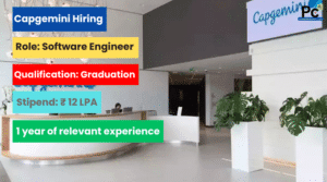 Capgemini Recruitment 2025 - Great Opportunity for Freshers & Experienced-prakashcareers.com