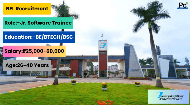 BEL Jobs 2025 | Junior Software Trainee & Software Professionals – Apply Now Best Opportunity-prakashcareers.com