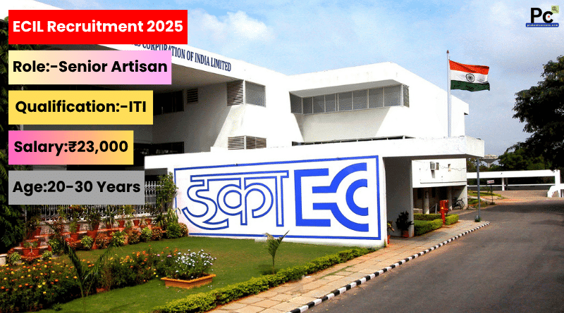 ECIL Senior Artisan Jobs 2025 – Online Application Form Available Best Opportunity-prakashcareers.com