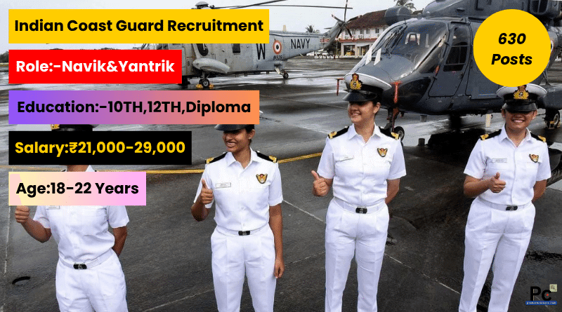 Join Indian Coast Guard 2025: Apply Online for Latest Vacancies Great Opportunity-prakashcareers.com