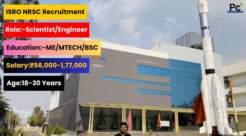 Careers at ISRO NRSC 2025: Scientist & Engineer Job Openings – Full Notification Here Best Opportunity-prakashcareers.com