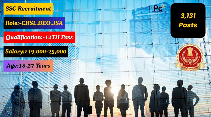 SSC CHSL 2025 Apply Now – Lower Division Clerk, DEO & Other Govt Jobs Great Opportunity-prakashcareers.com
